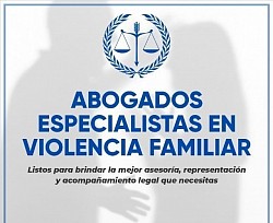 Asesoría Delito Violencia Familiar Acusados, Detenidos y Victimas